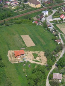 Letecké snímky našej obce z roku 2004 Letecké snímky našej obce z roku 2004